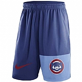 Men's Chicago Cubs Nike Royal Cooperstown Collection Dry Fly Shorts FengYun,baseball caps,new era cap wholesale,wholesale hats